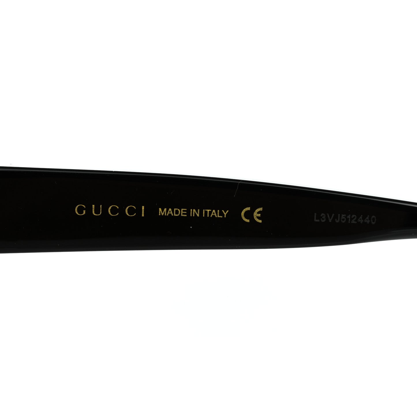 Acetate Stars Cat Eye Sunglasses GG0116S Black