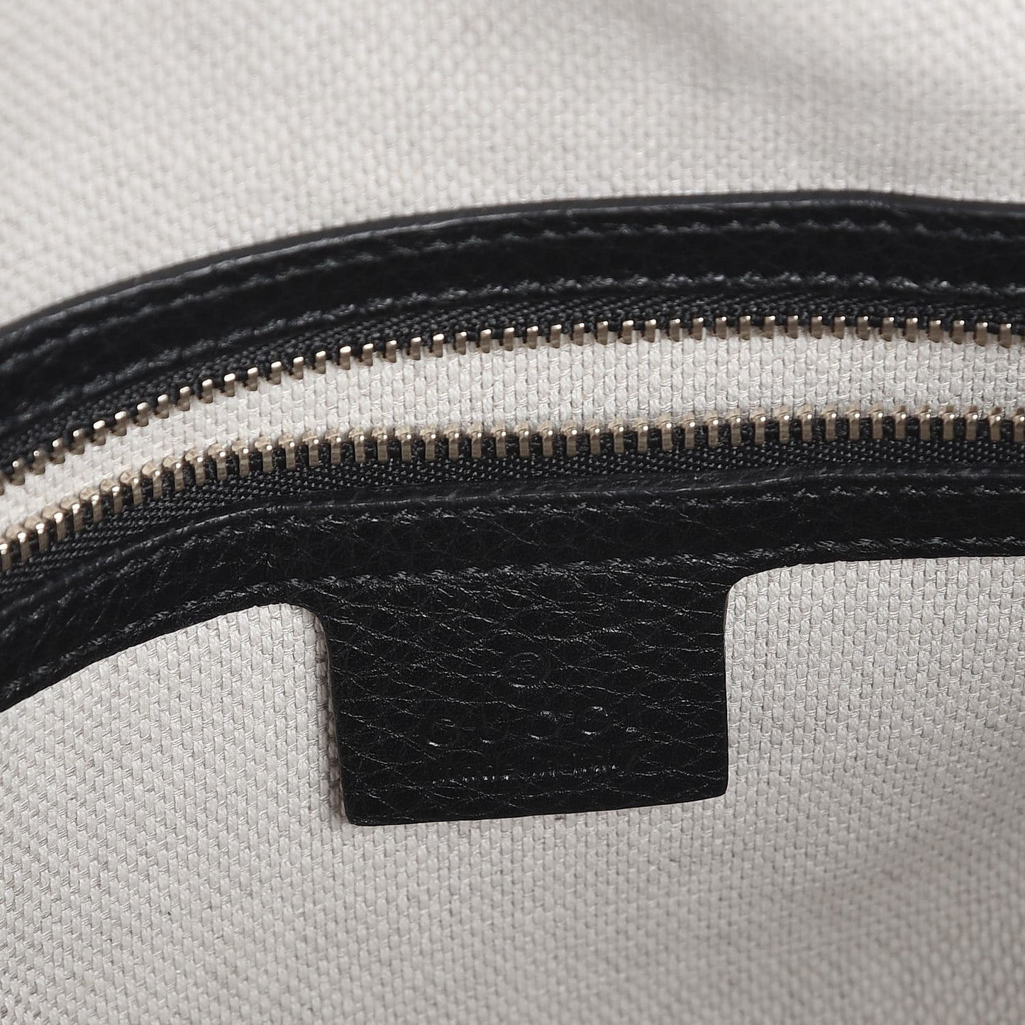 Pebbled Calfskin Medium Soho Bowler Black