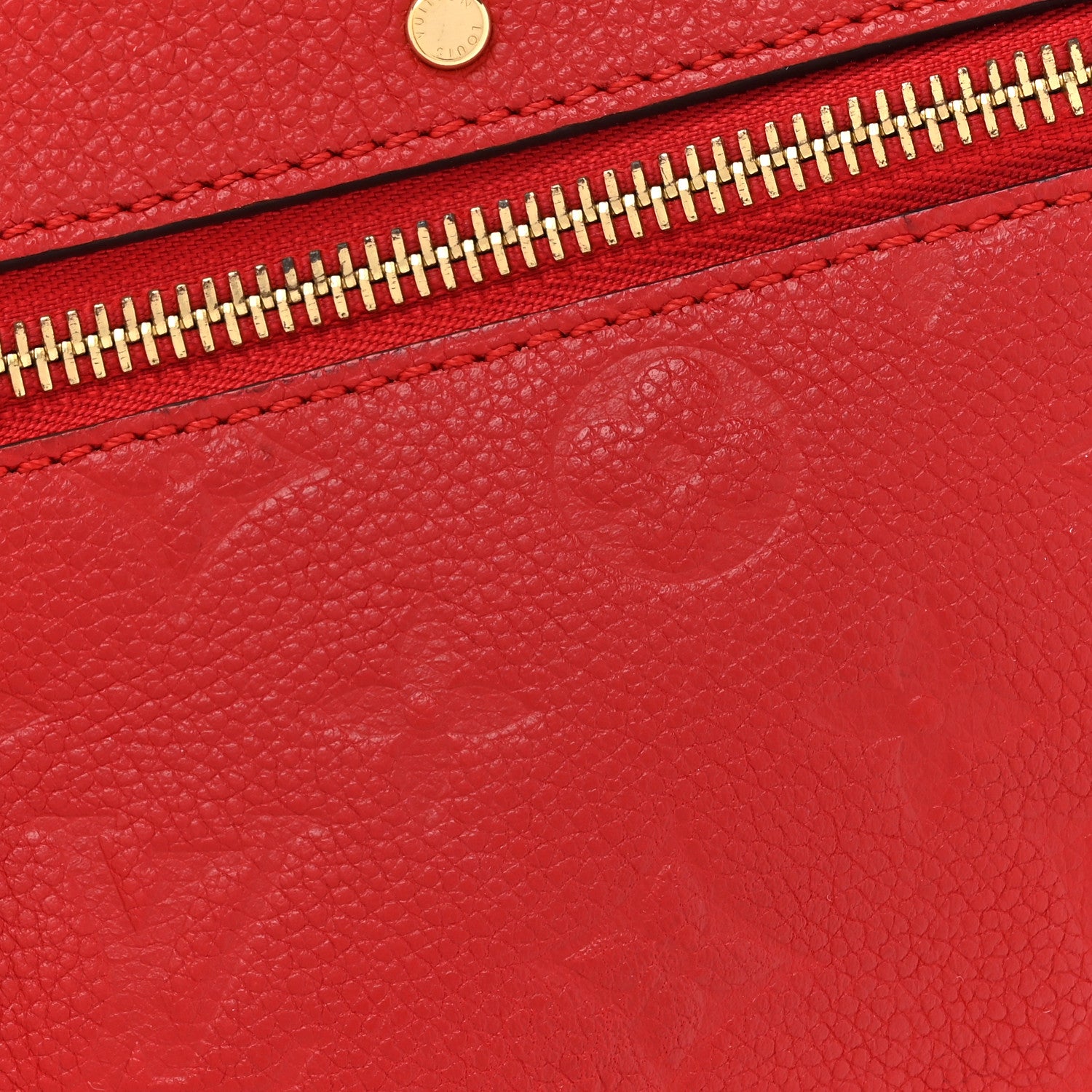Louis Vuitton Empreinte Sully PM Scarlet 7 of 14