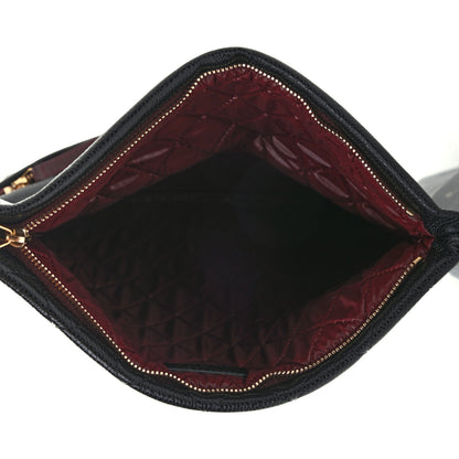 Chanel Caviar Quilted CC Beauty Clutch Black 9 of 13
