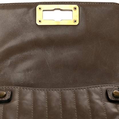 Lanvin Lambskin Quilted Mini Happy Pop Crossbody Brown 11 of 14