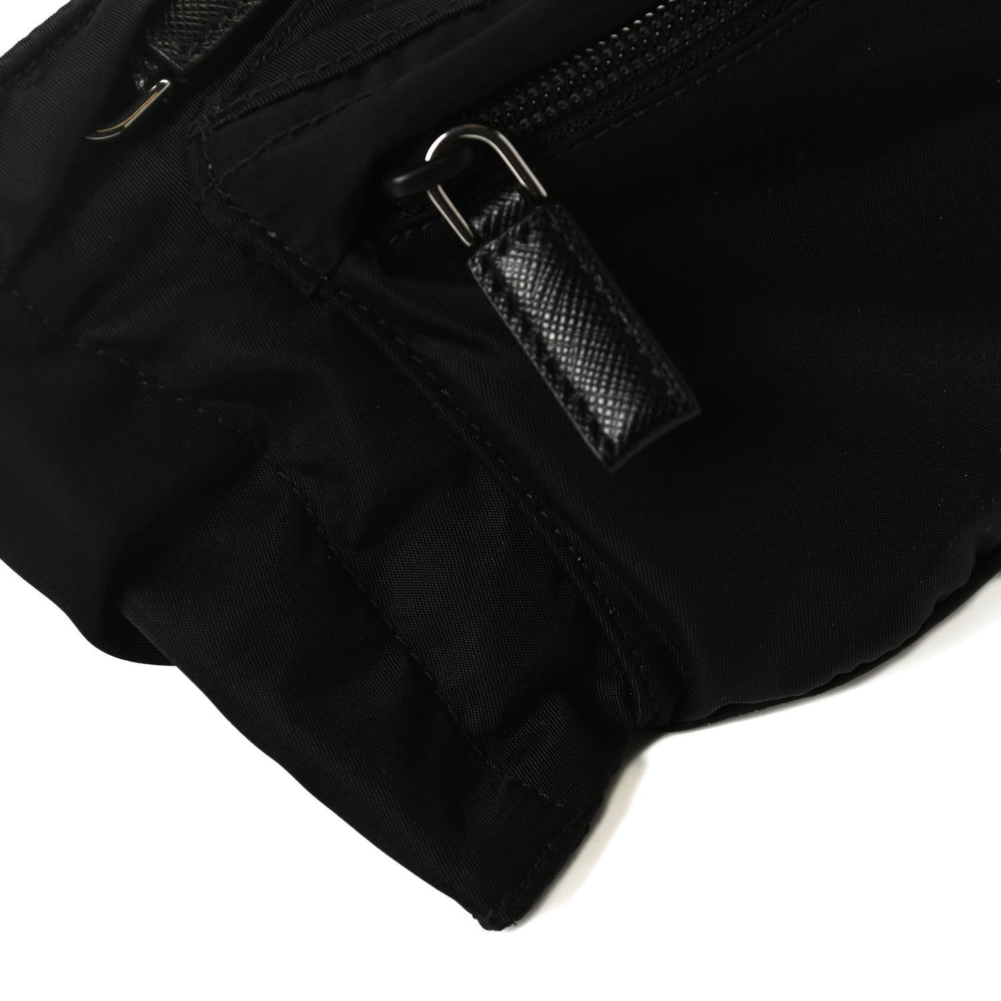Tessuto Nylon Montagna Belt Bag Black