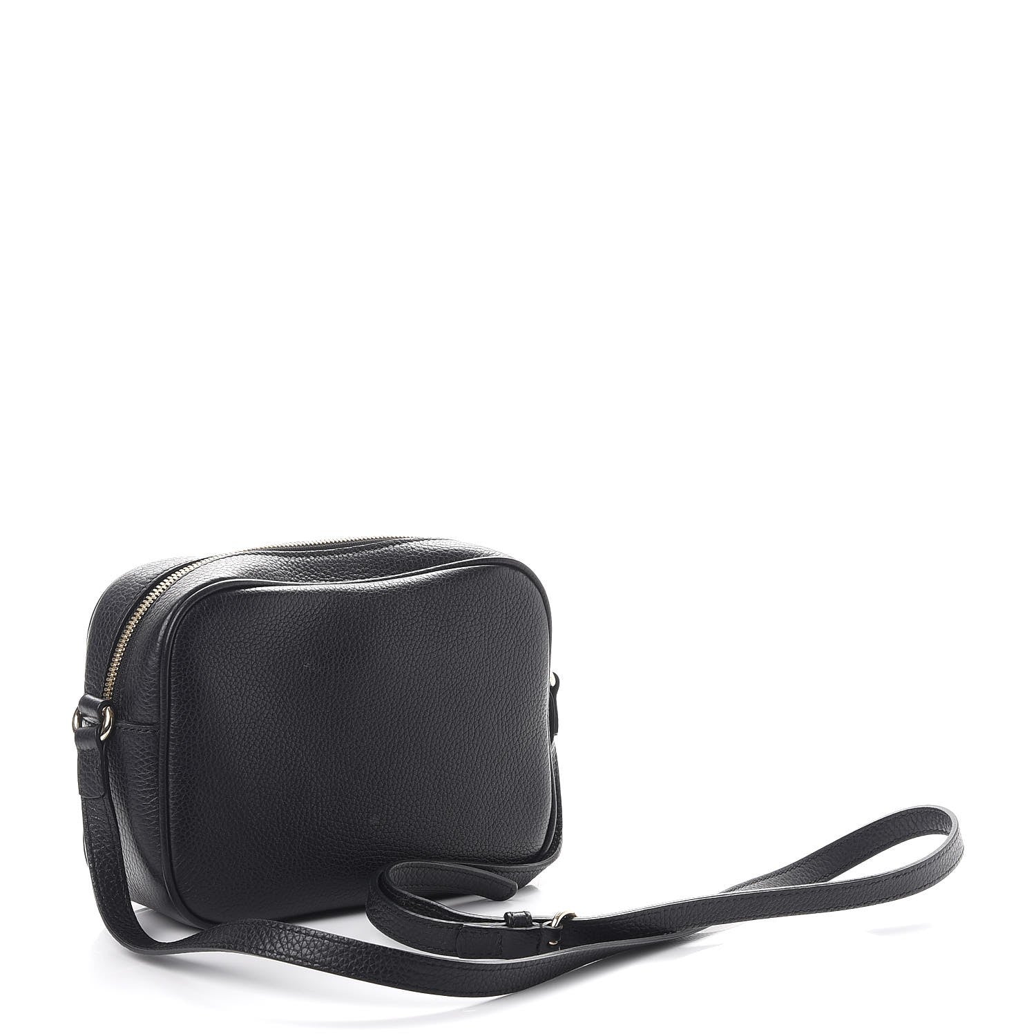 Gucci Pebbled Calfskin Small Soho Disco Bag Black 3 of 8