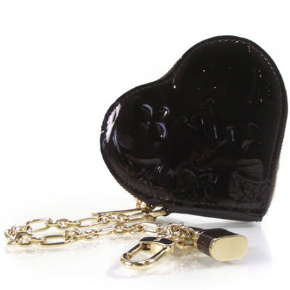 Louis Vuitton Vernis Coeur Heart Coin Purse Amarante 1 of 7