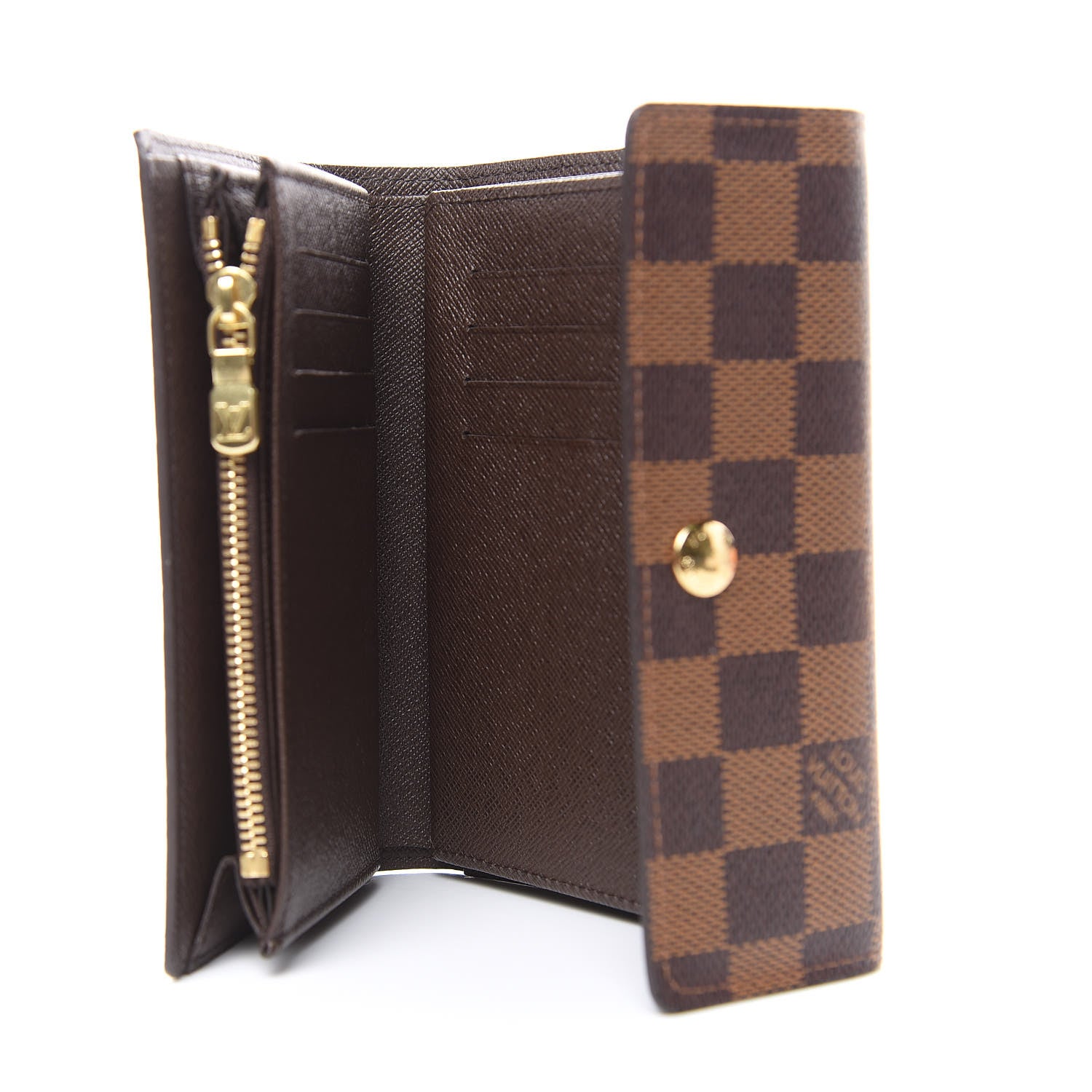 Louis Vuitton Damier Ebene Alexandra Wallet 5 of 8