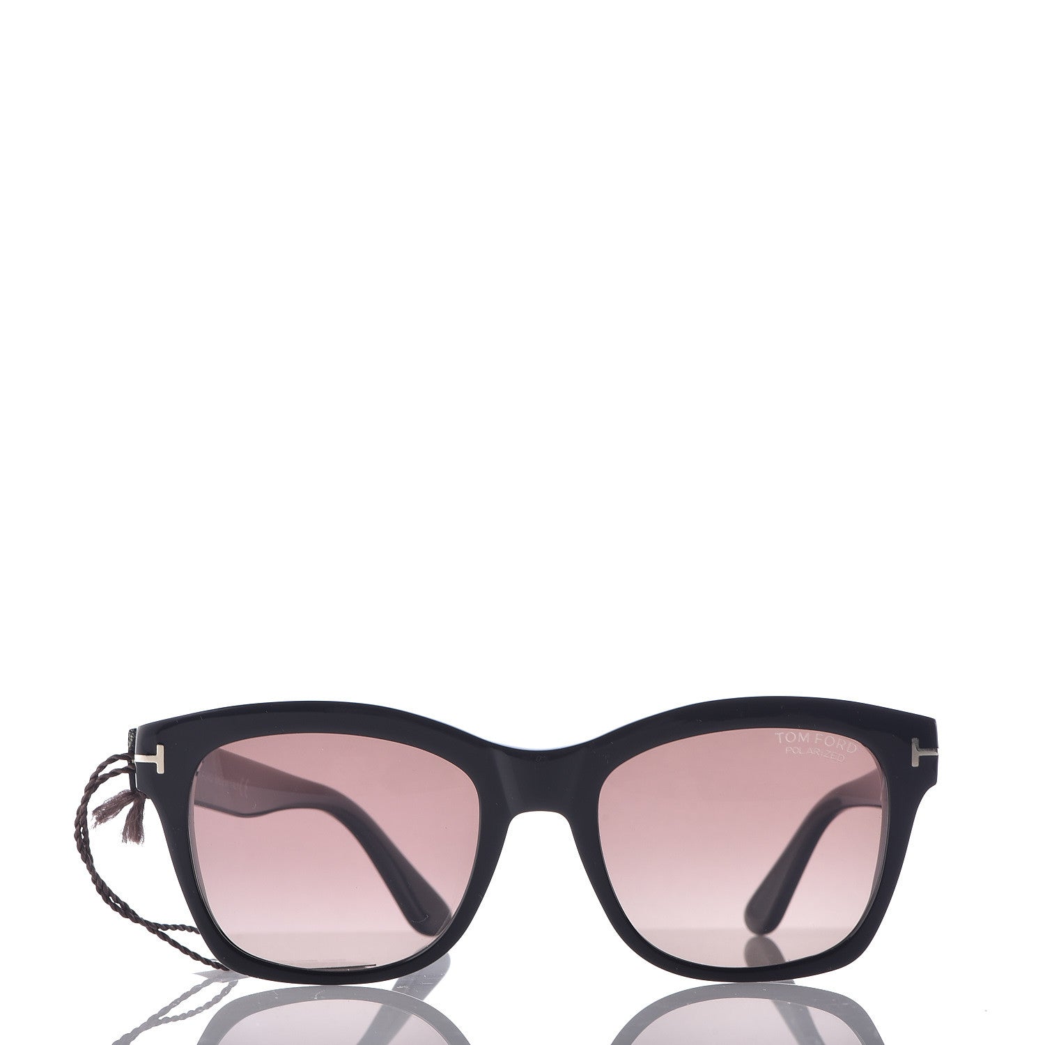 Tom Ford Lauren Sunglasses TF614 Black 2 of 7