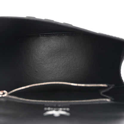 Balenciaga X ADIDAS Shiny Box Calfskin Small Hourglass Top Handle Bag Black White 5 of 11