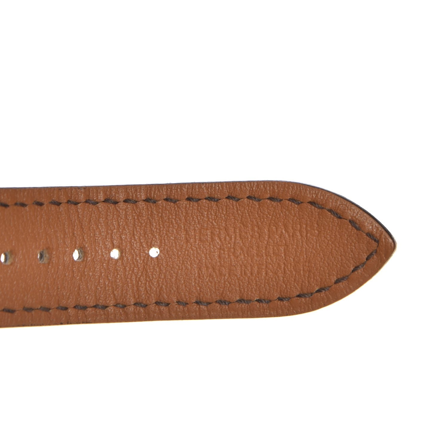 Hermes Swift 38mm Apple Watch Double Tour Band L Etain 7 of 8