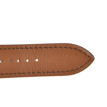 Hermes Swift 38mm Apple Watch Double Tour Band L Etain 7 of 8