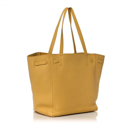 Celine Soft Grained Calfskin Small Belt Cabas Sunflower 3 of 11