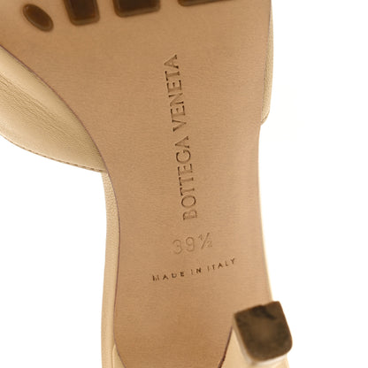 Bottega Veneta Lambskin Stretch Mule Sandals 39.5 Nude 8 of 9