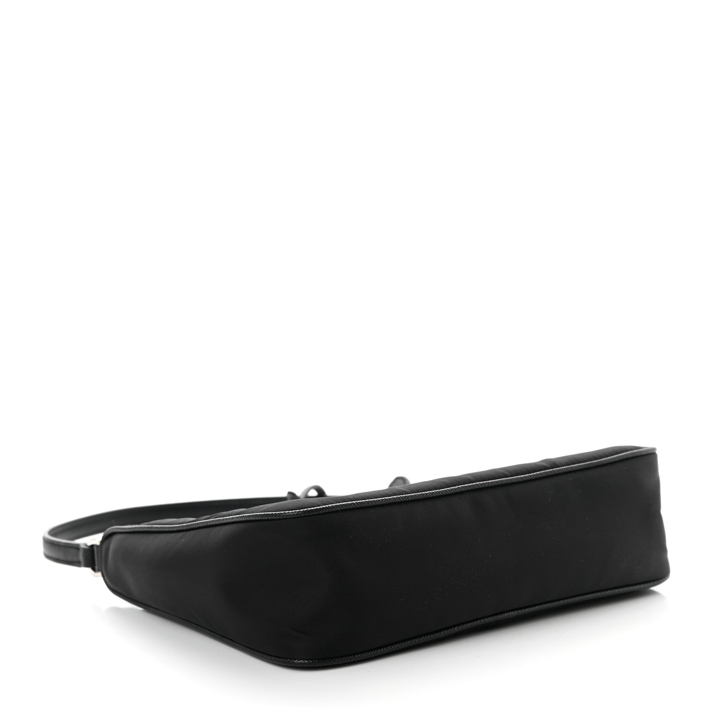 Tessuto Nylon Saffiano Mini Re-Edition 2005 Bag Black