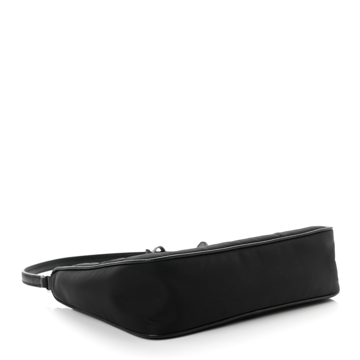 Prada Tessuto Nylon Saffiano Mini Re-Edition 2005 Bag Black 4 of 10