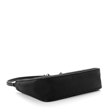 Prada Tessuto Nylon Saffiano Mini Re-Edition 2005 Bag Black 4 of 10