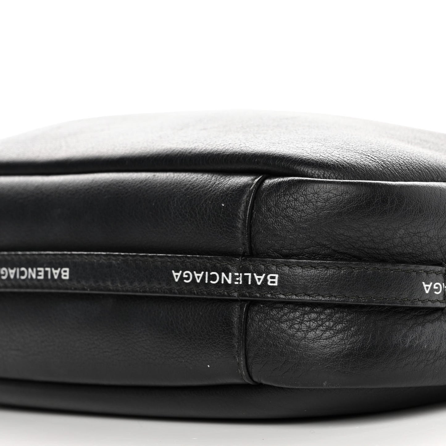 Calfskin Logo Strap S Everyday Camera Bag Black