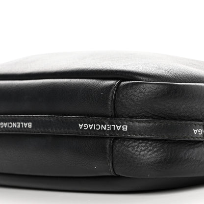 Balenciaga Calfskin Logo Strap S Everyday Camera Bag Black 9 of 12