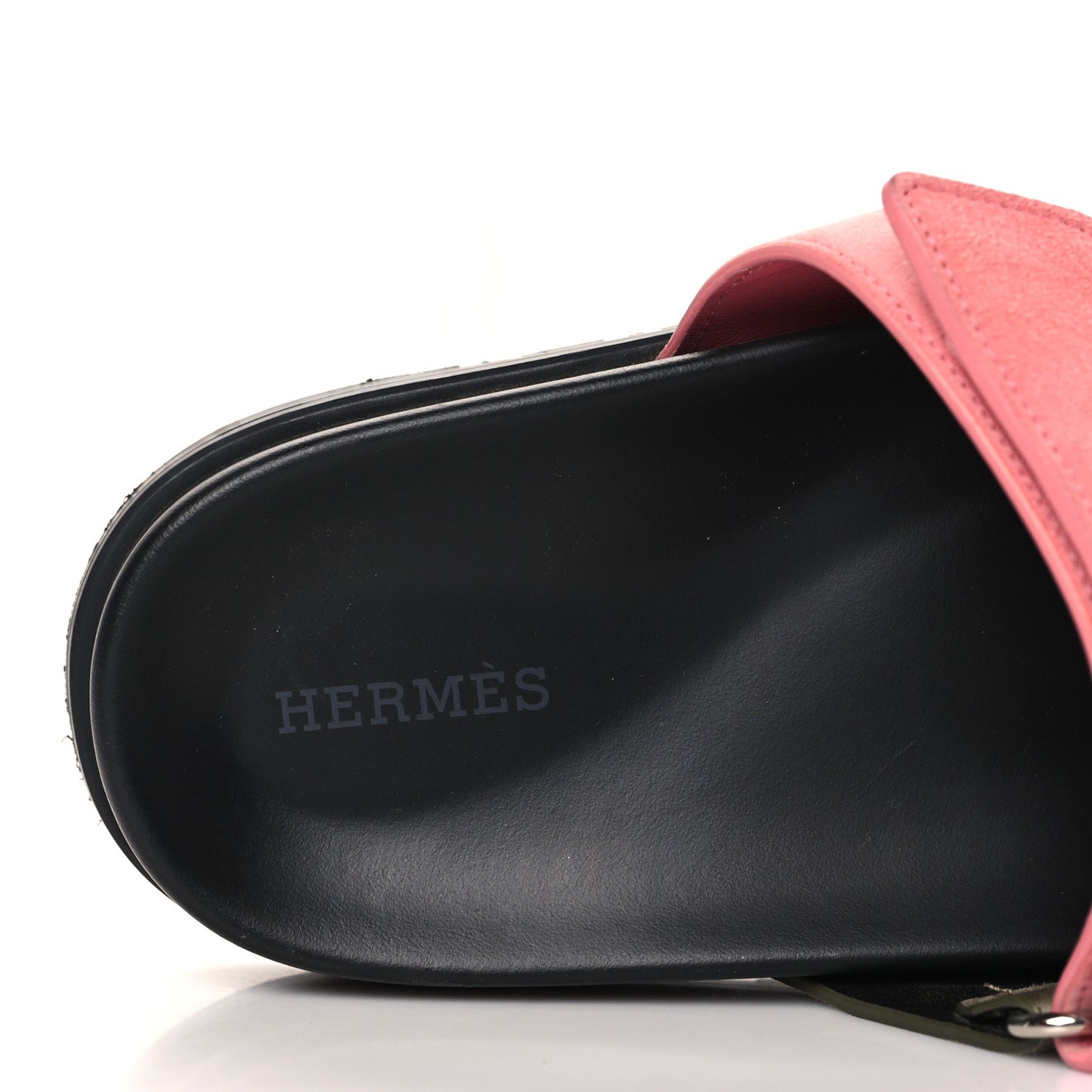 Suede Goatskin Womens Chypre Sandals 39.5 Toundra Rose Du Desert