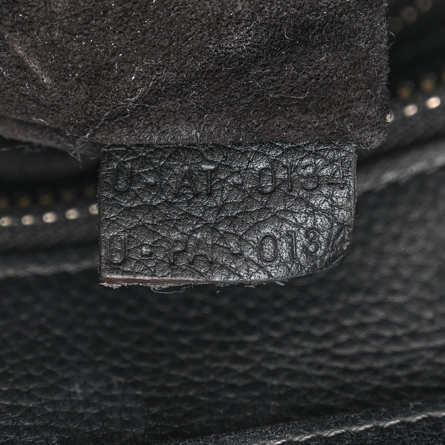 Celine Drummed Calfskin Micro Luggage Black 7 of 12