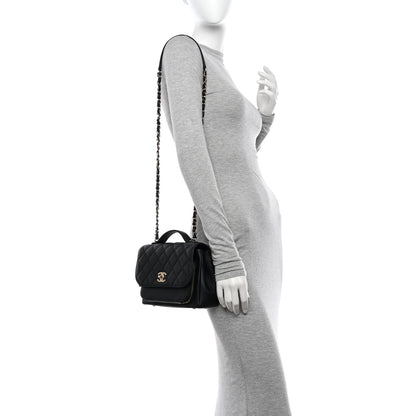 Chanel Caviar Quilted Medium Business Affinity Flap Black 3 of 14