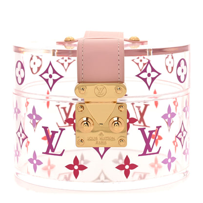 Louis Vuitton Transparent Plexiglass Box Scott Rose Ballerine 1 of 8