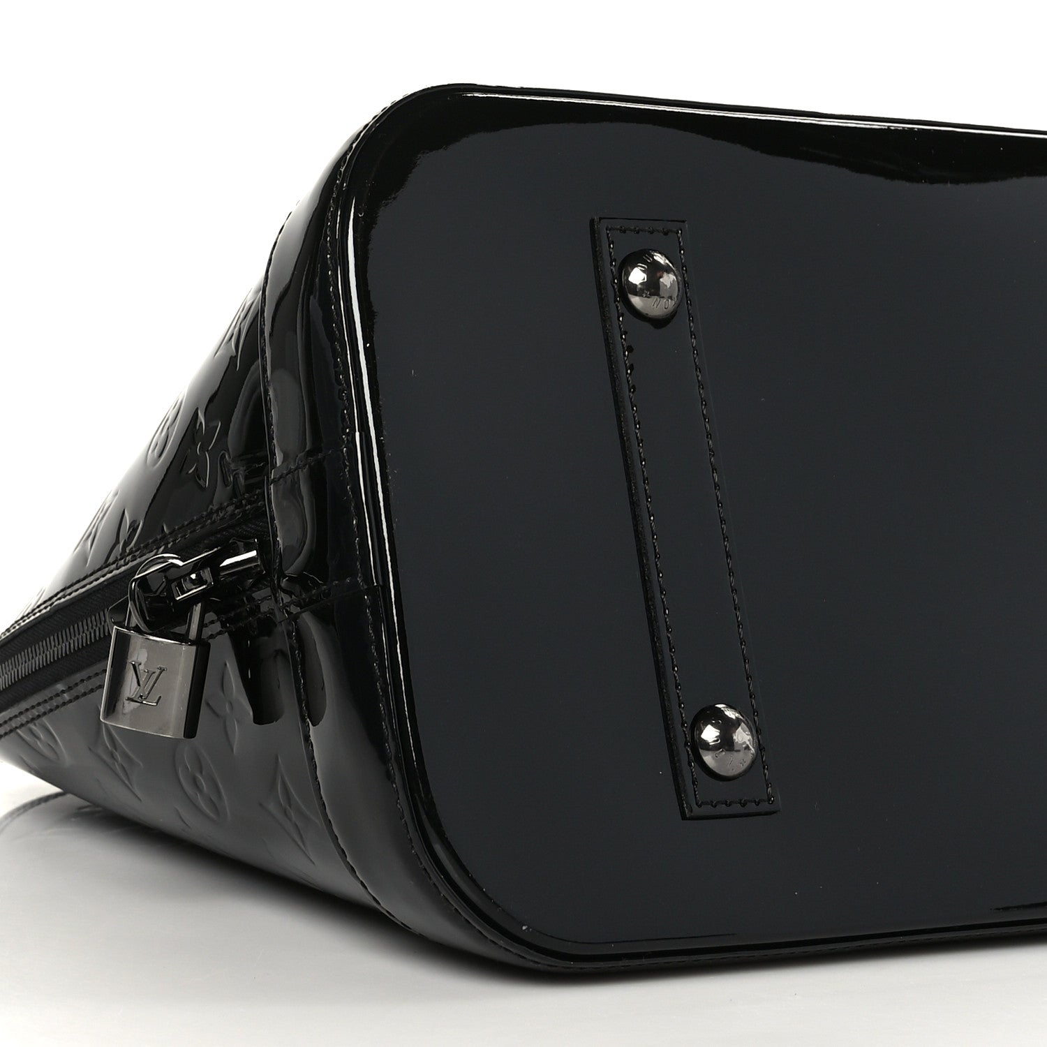 Louis Vuitton Vernis Alma GM Noir Magnetique 7 of 8