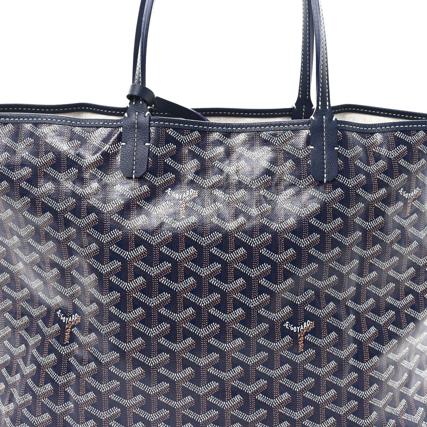 Goyard Goyardine Saint Louis PM Navy 9 of 11