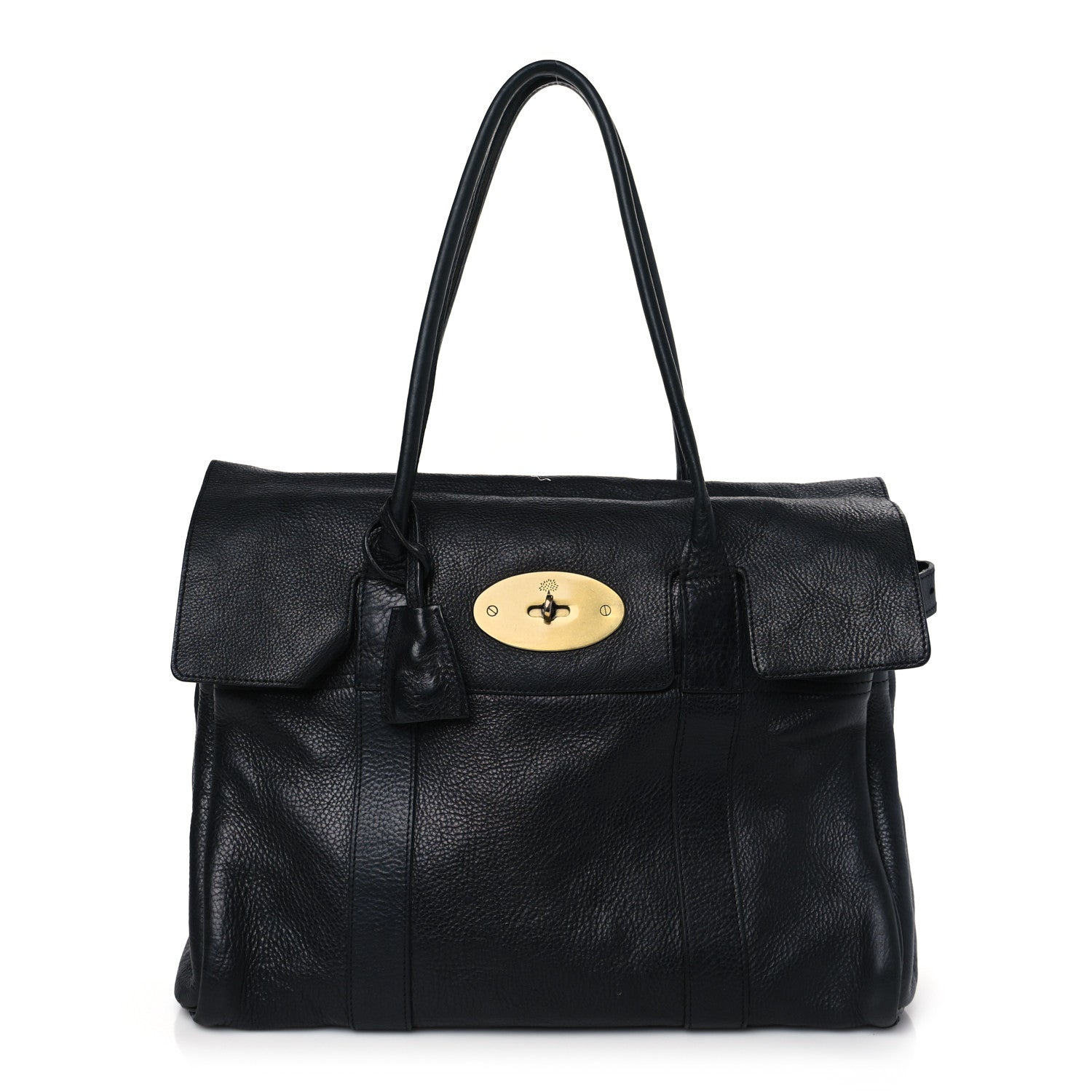 Mulberry Classic Grain Calfskin Bayswater Black 1 of 11