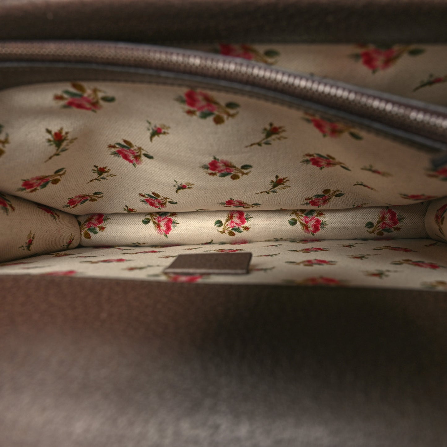 Calfskin Web Floral Embroidered Medium Dionysus Shoulder Bag New Acero