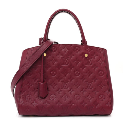 Louis Vuitton Empreinte Montaigne MM Grape 1 of 11