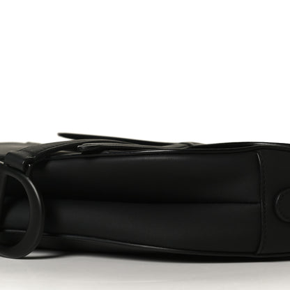 Christian Dior Ultra Matte Calfskin Saddle Bag Black 10 of 12