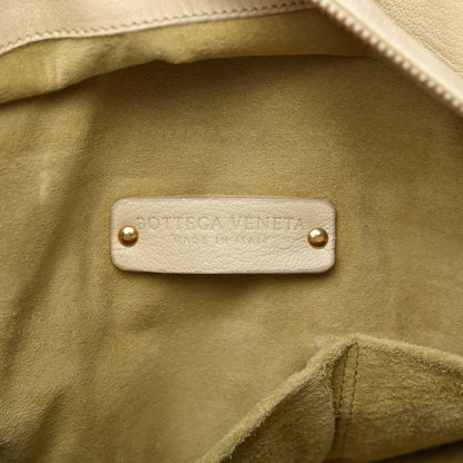 Bottega Veneta Goatskin Intrecciato Satchel Beige 8 of 11