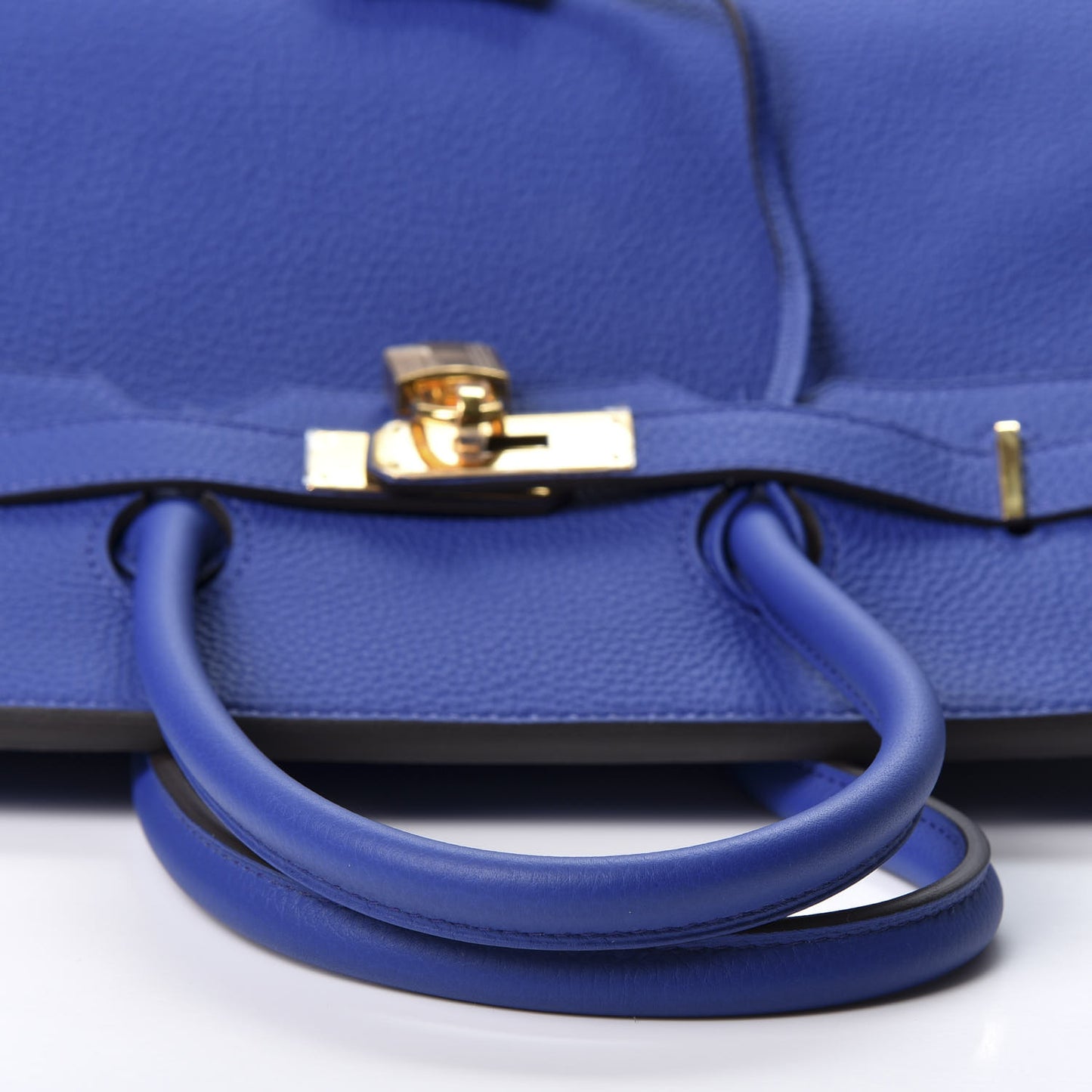 Togo Birkin 35 Bleu Electrique