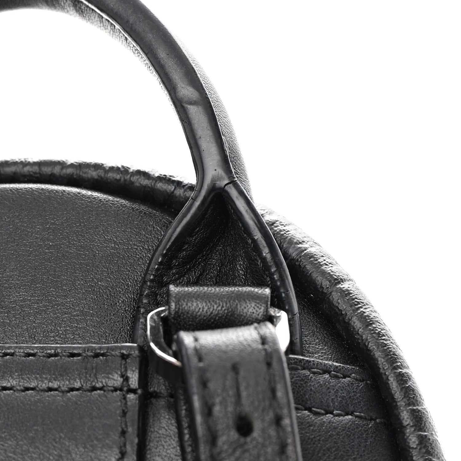 MCM Visetos Side Stud X-Mini Stark Bebe Boo Backpack Black 16 of 22