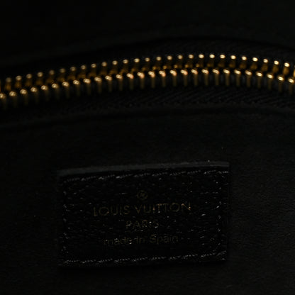 Louis Vuitton Empreinte Monogram Giant Neverfull MM Black Beige 10 of 17