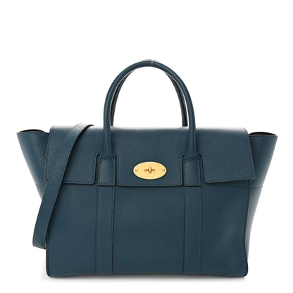 Mulberry Classic Grain Medium New Bayswater Blue 1 of 9