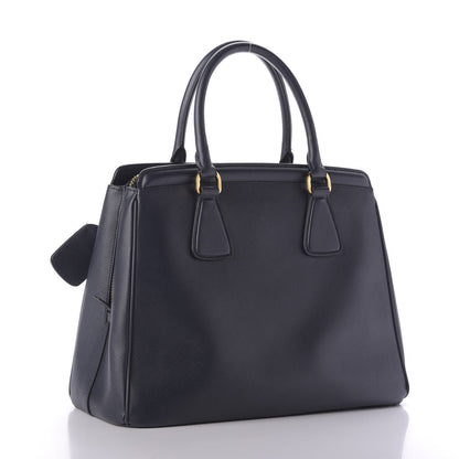 Prada Saffiano Lux Parabole Tote Baltico 3 of 12