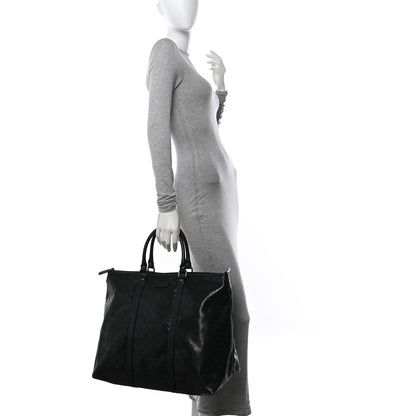 Gucci Imprime Monogram Medium Joy Tote Bag Black 2 of 13