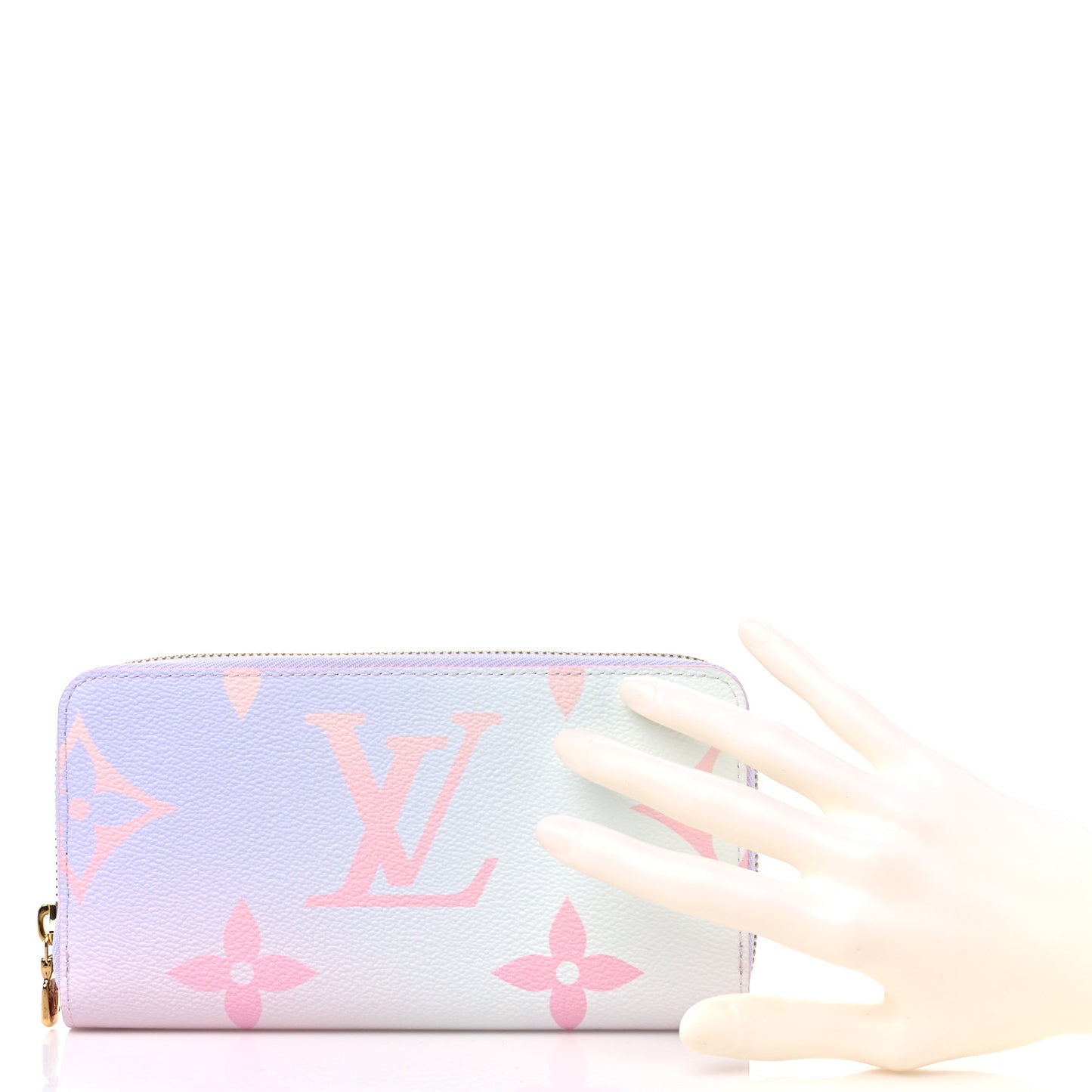 Monogram Giant Spring In The City Zippy Wallet Sunrise Pastel