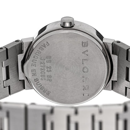 Bulgari Stainless Steel 23mm Quartz Watch Black 4 of 4
