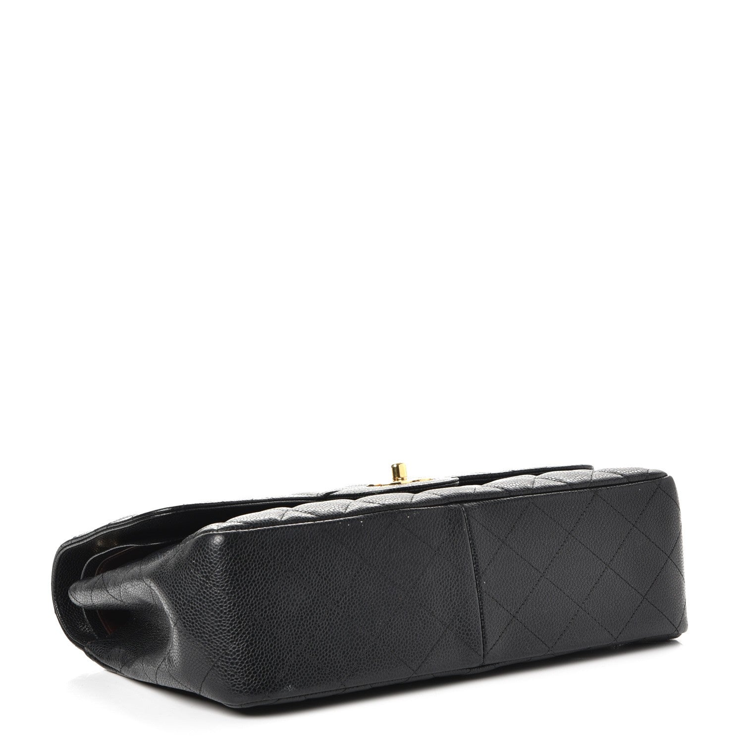 Chanel Caviar Quilted Jumbo Double Flap Black 5 of 10