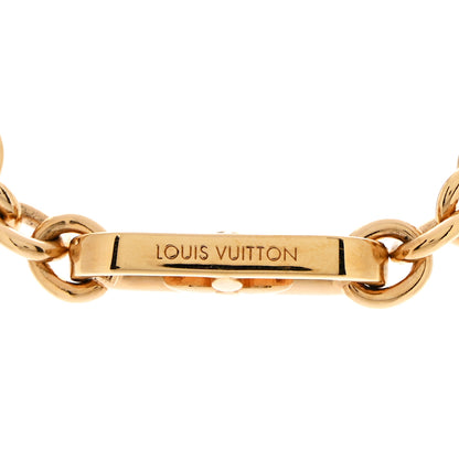 Louis Vuitton Metal My LV Chain Necklace Gold 5 of 6