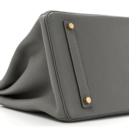Hermes Togo BIRKIN 35 Gris Meyer 10 of 11