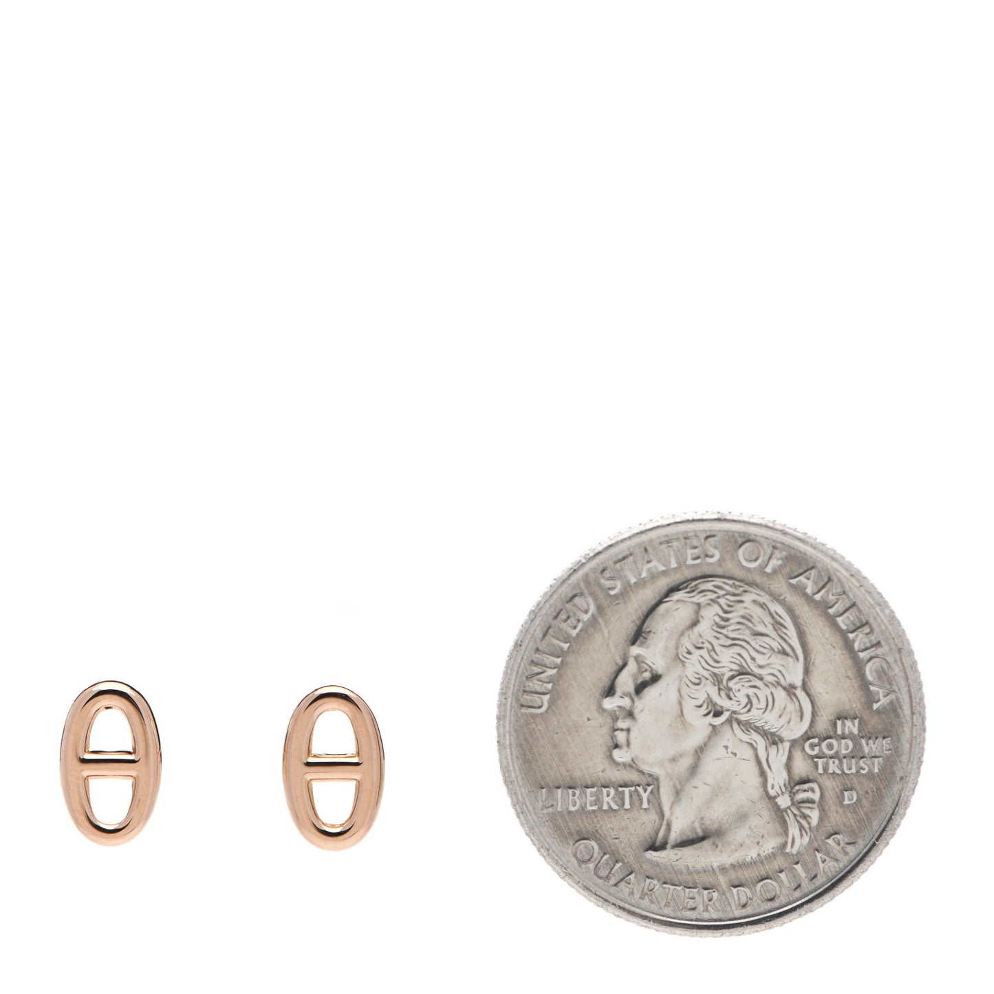 18K Rose Gold TPM Farandole Stud Earrings
