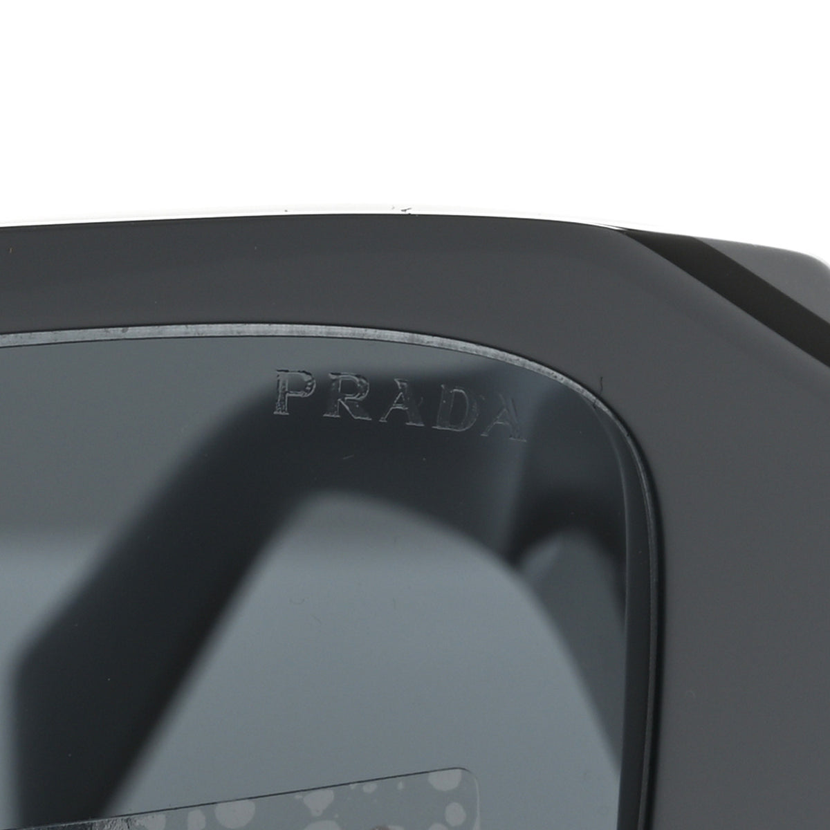 Acetate Symbole Sunglasses SPR 17W Dark Grey