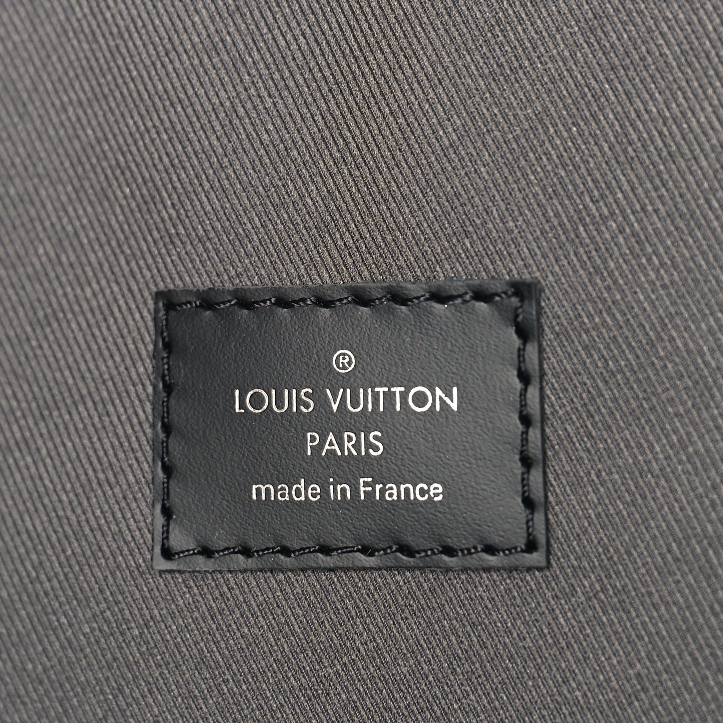 Damier Graphite Logo Josh Backpack Grey