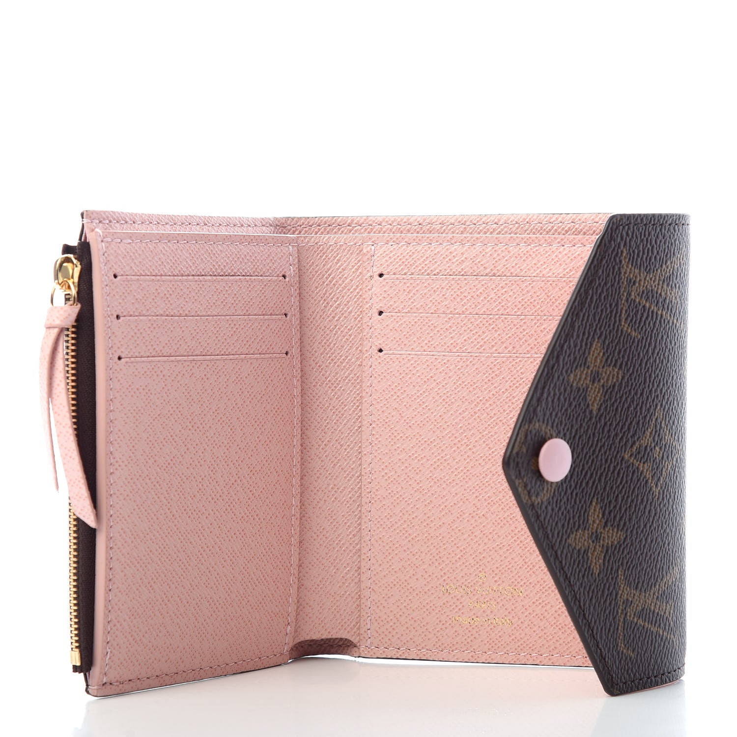 Louis Vuitton Monogram Victorine Wallet Rose Ballerine 5 of 7
