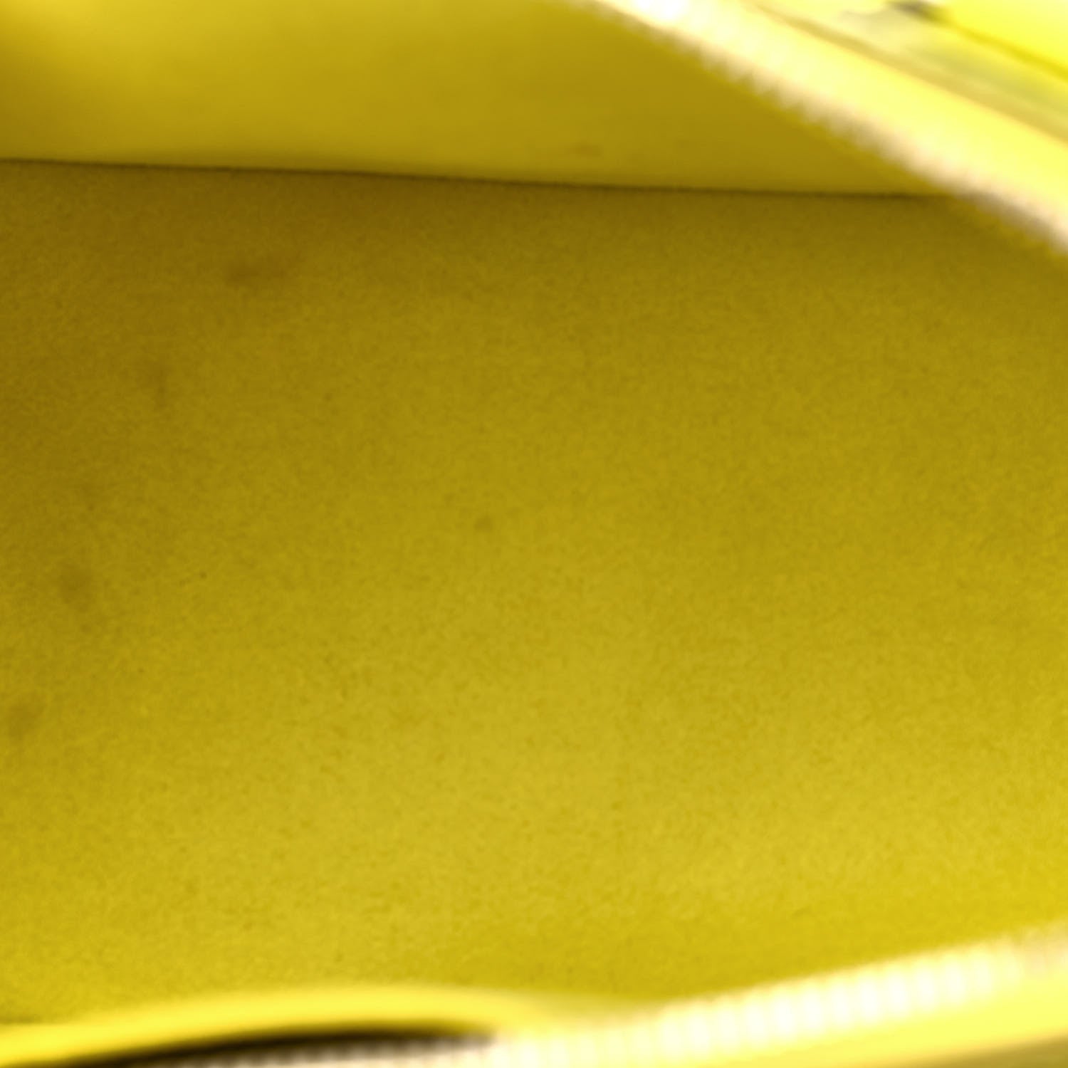 Louis Vuitton Epi Jacquard Alma BB Yellow Citron 5 of 12