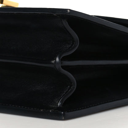 Christian Louboutin Calfskin Mini Elisa Shoulder Bag Black 10 of 12