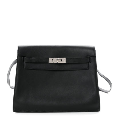 Hermes Swift Kelly Danse II Belt Bag Black 1 of 9
