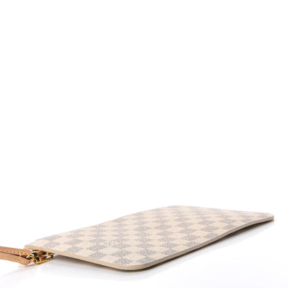 Louis Vuitton Damier Azur Neverfull MM GM Pochette 4 of 8